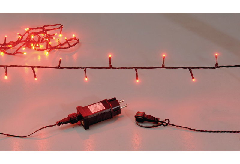 Χριστουγεννιάτικα Λαμπάκια 320LED Ρεύματος Κόκκινο 300cm