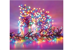 Χριστουγεννιάτικα Λαμπάκια LED Cluster 384L Πολύχρωμα