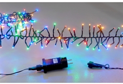 Χριστουγεννιάτικα Λαμπάκια LED Cluster 576L Πολύχρωμα με Προγράμματα