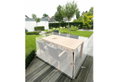 Κάλυμμα Τραπεζιού Home&Camp Μ230xΠ160xΥ85cm Λευκό