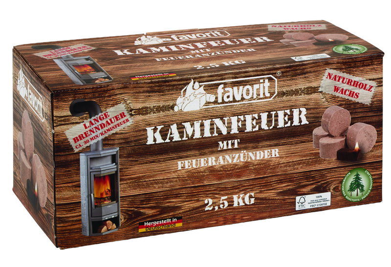 Προσάναμμα Favorit Φυσικό 2.5Kg
