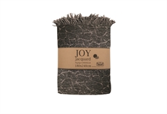 Ριχτάρι Ionion Joy Marble 180x170cm Ανθρακί