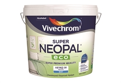 Χρώμα Πλαστικό Vivechrom Super Neopal Eco Λευκό 10lt