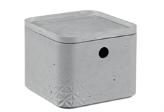 Κουτί Αποθήκευσης Deco Curver Beton Cube Xs