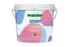 Χρώμα Εσωτερικού Χώρου Praktiker Smart Λευκό 10lt