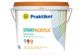 Χρώμα Ακρυλικό Praktiker Smart Acrylic Λευκό 3lt