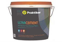 Τσιμεντόχρωμα Praktiker Ultra Cement Λευκό 10lt