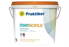 Χρώμα Ακρυλικό Praktiker Smart Acrylic Βάση P 3lt