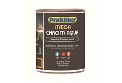 Ριπολίνη Νερού Praktiker Mega Chrom Aqua Σατινέ Βάση P 0,75L