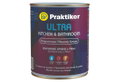 Χρώμα Πλαστικό Praktiker Ultra Kitchen&Bathroom Λευκό 750ml