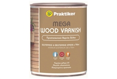 Βερνίκι Ξύλου Praktiker Mega Wood Varnish Πεύκο 750ml Γυαλιστερό
