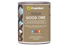 Συντηρητικό Ξύλου Praktiker Mega Wood Care Διάφανο 0,75L