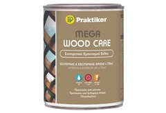 Συντηρητικό Ξύλου Praktiker Mega Wood Care Καρυδιά 750ml