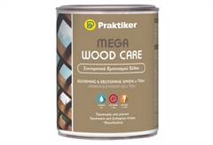 Συντηρητικό Ξύλου Praktiker Mega Wood Care Μαόνι 750ml