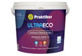 Χρώμα Πλαστικό Praktiker Ultra Eco Λευκό 3lt