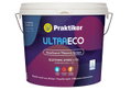 Χρώμα Πλαστικό Praktiker Ultra Eco Λευκό 10lt