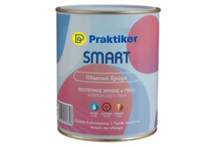 Χρώμα Πλαστικό Praktiker Smart Βάση P 3lt