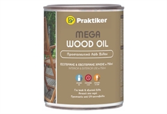 Λάδι Προστασίας Ξύλου Praktiker Mega Wood Oil 0,75L