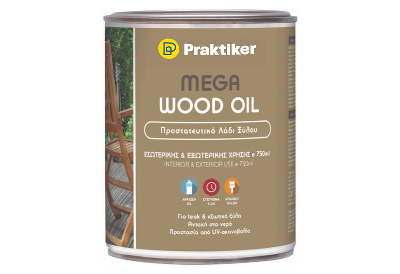 Λάδι Ξύλου Praktiker Mega Wood Oil 750ml