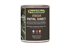 Αντισκωριακό Βερνικόχρωμα Praktiker Mega Metal Direct Μαύρο 750ml