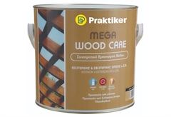Συντηρητικό Ξύλου Praktiker Mega Wood Care Καρυδιά 2.5lt