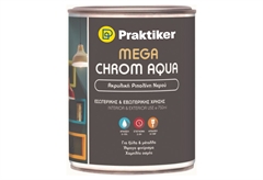 Ριπολίνη Praktiker Mega Chrom Aqua Βάση D 750ml Γυαλιστερό