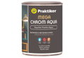 Ριπολίνη Praktiker Mega Chrom Aqua Λευκή 750ml Σατινέ
