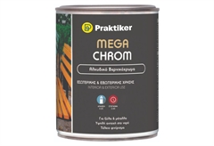 Ντουκόχρωμα Praktiker Mega Chrom Γκρι 750ml