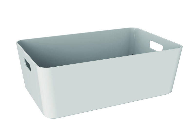 Καλάθι Αποθήκευσης Πλαστικό Dea Home Contemporary M29xΠ19xΥ10cm 4.5lt Λευκό