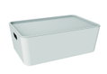 Κουτί Αποθήκευσης Πλαστικό Dea Home Contemporary M29xΠ19xΥ10.2cm 4.5lt Λευκό