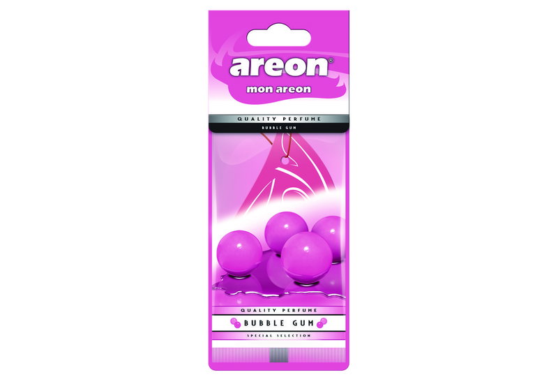 Αρωματικό Αυτοκινήτου Καρτέλα Areon Mon Bubble Gum