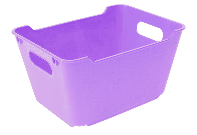 Καλάθι Αποθήκευσης Πλαστικό Keeper Lotta M19.5x14x10cm 1.8lt Λιλά