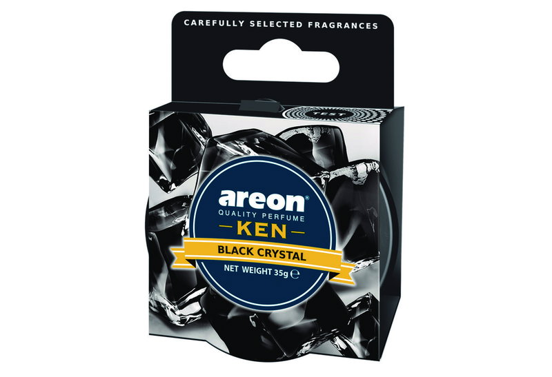 Αρωματικό Αυτοκινήτου Κονσέρβα Areon Black Crystal