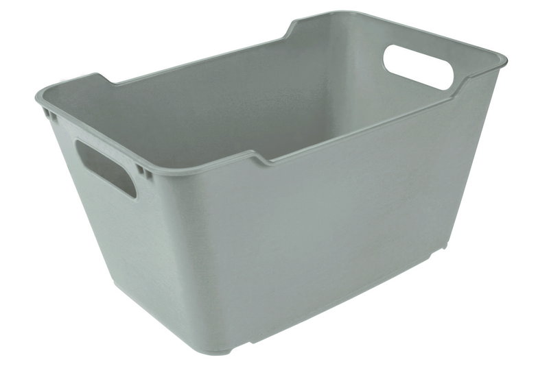 Καλάθι Αποθήκευσης Πλαστικό Keeper Lotta Μ29.5xΠ19xY15cm 1.8lt Μπεζ