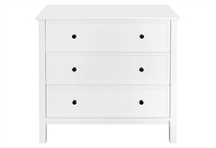 Συρταριέρα Liberta Country Μ80xΠ40xΥ77cm Λευκή