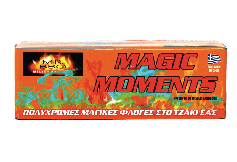 Πολύχρωμες Φλόγες Mister Barbeque Magic Moments 170g
