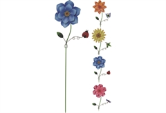 Διακοσμητικό Γλάστρας Λουλούδι Y90cm σε Διάφορα Χρώματα