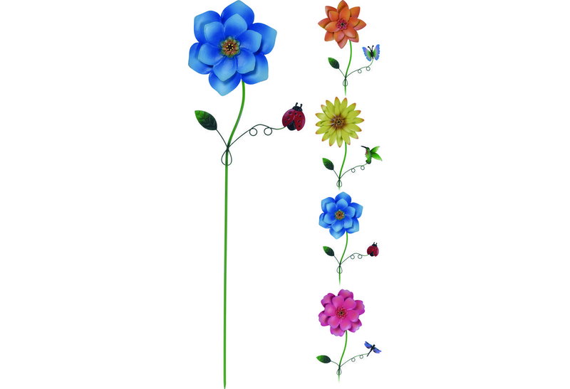 Διακοσμητικό Γλάστρας Λουλούδι Y90cm σε Διάφορα Χρώματα