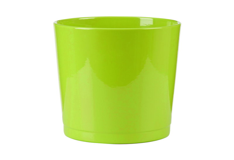 Κασπώ Scheurich Φ.16,5Xy14cm Κεραμικό Tropical Green