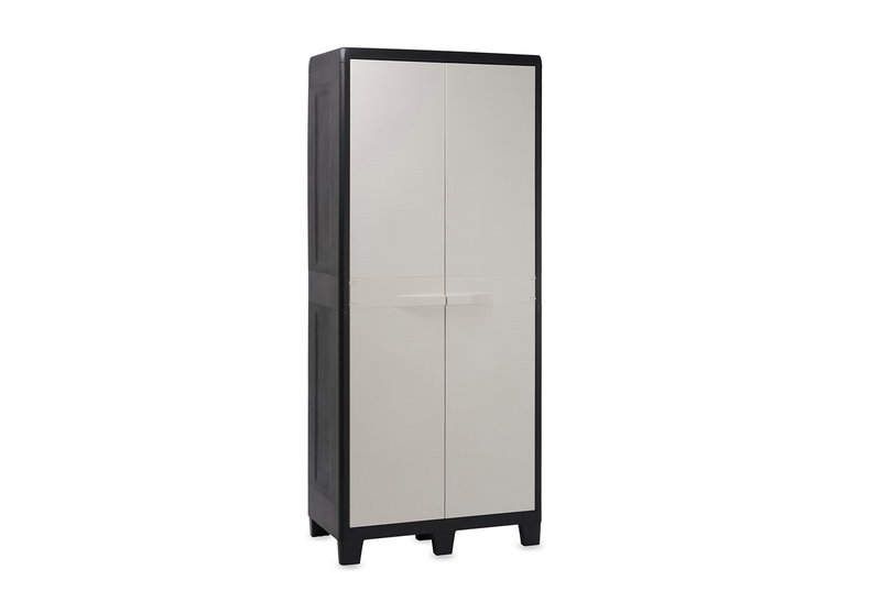 Ντουλάπα Πλαστική Δίφυλλη Toomax Factory XL Μ78xΠ45xΥ182cm με 4 Ράφια