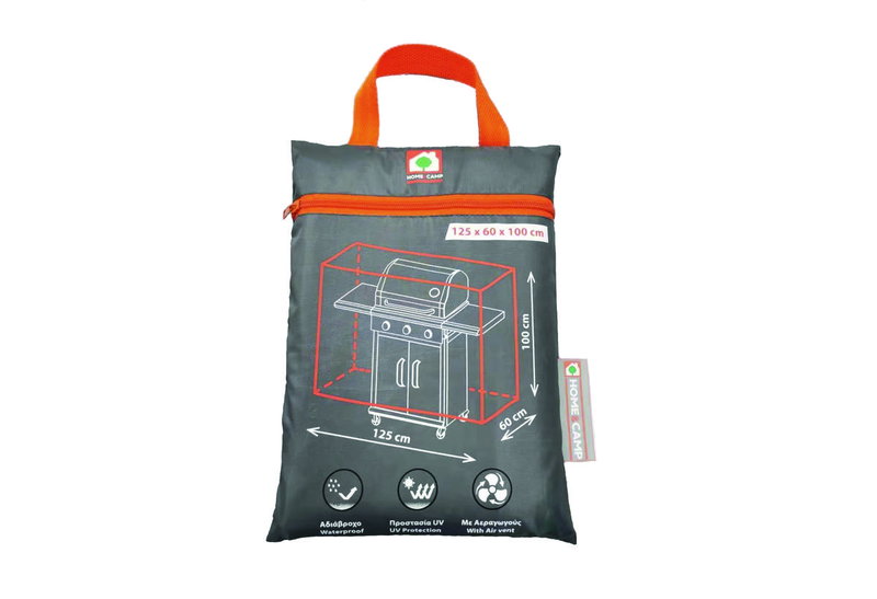 Κάλυμμα Ψησταριάς Home&Camp Μ125xΠ60xΥ100cm