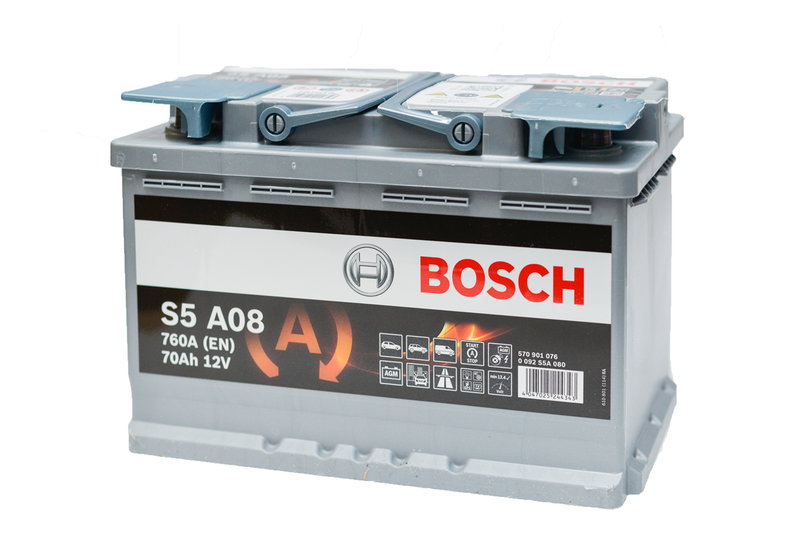 Μπαταρία Αυτοκινήτου Bosch S5A08 70Ah 760A Start/Stop