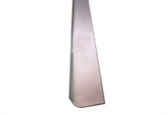 Σόκορο Αλουμινίου Τερματικό 66X3 cm