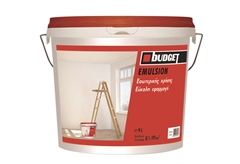 Υδρόχρωμα Budget Emulsion Λευκό 9lt