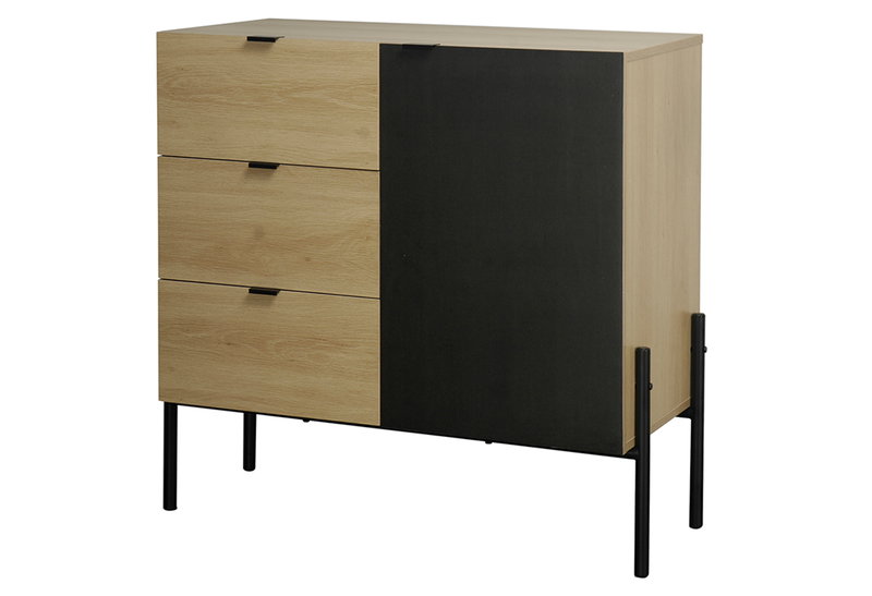 Συρταριέρα Gree Μ84.4xΠ39xΥ82cm Σονόμα/Γκρι