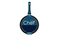 Τηγάνι Βαθύ Fest Le Chef Blue Φ.26cm