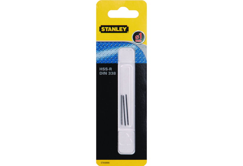 Τρυπάνια Hss-R Stanley 1.0mm 3 Τεμάχια Μετάλλου
