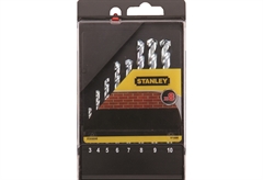 Τρυπάνια Stanley 3-10mm σε 8 Τεμαχίων Δομικών Υλικών