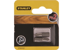 Μύτες Stanley PH2 25mm 2 Τεμαχίων