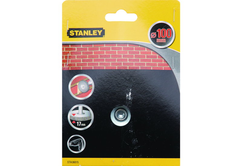 Συρματόβουρτσα Τροχός Stanley 100mm